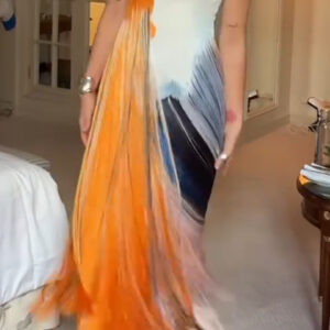 Women's Tube Top Tassel Elegant Dress