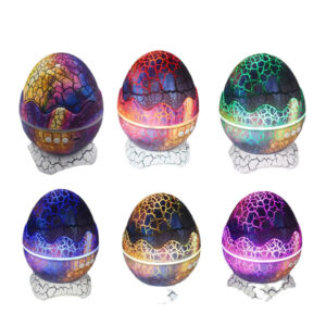 Cracked Dinosaur Egg Projector Lamp – Night Light
