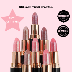 1 + 1 Free - Diamond Lips: Dazzling Glitter, Lasting Confidence