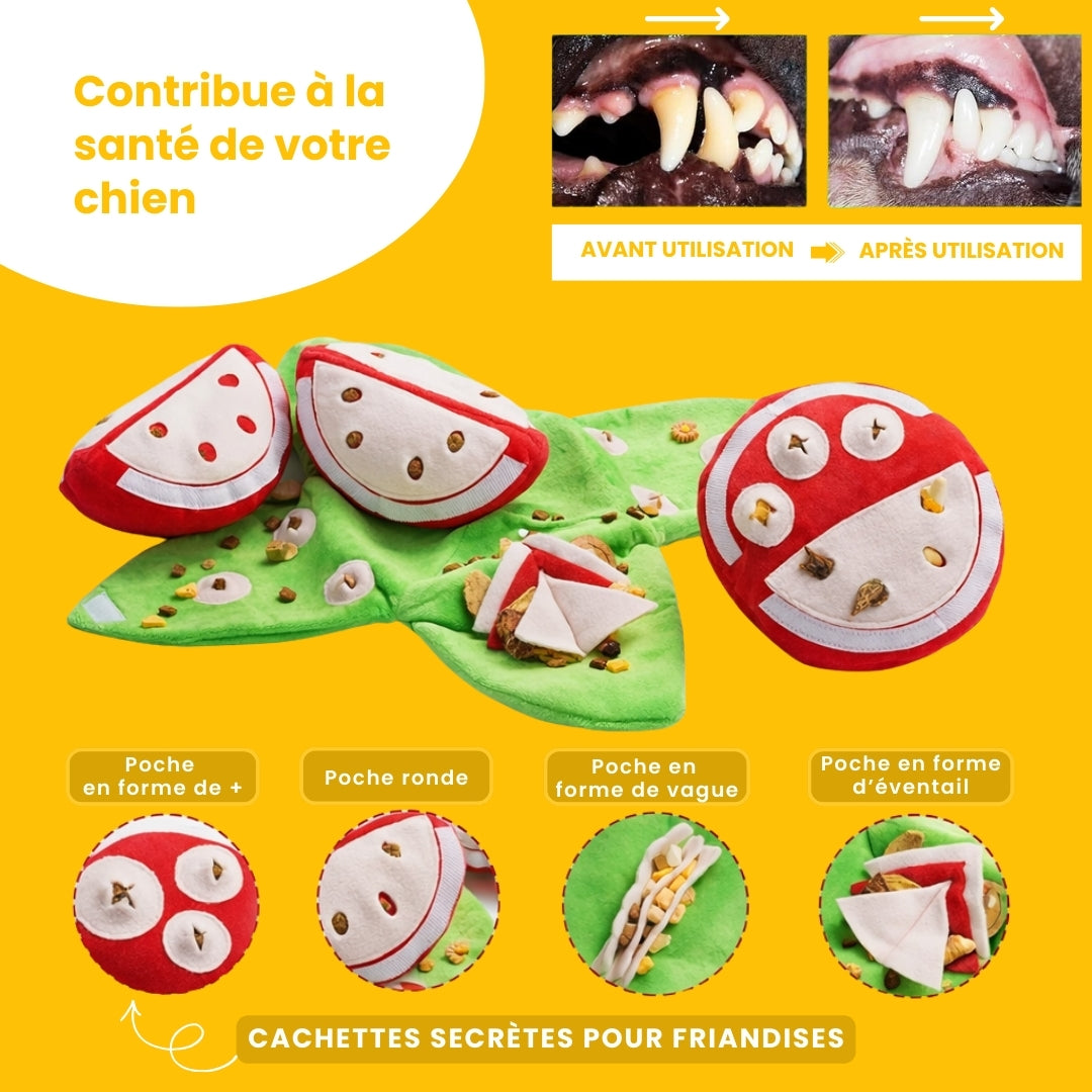 Interactive Snuffle Dog Toy – Plush Treat Puzzle for Dogs - Image 3